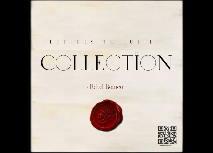 Letters to Juliet collection cover — wax seal on parchment